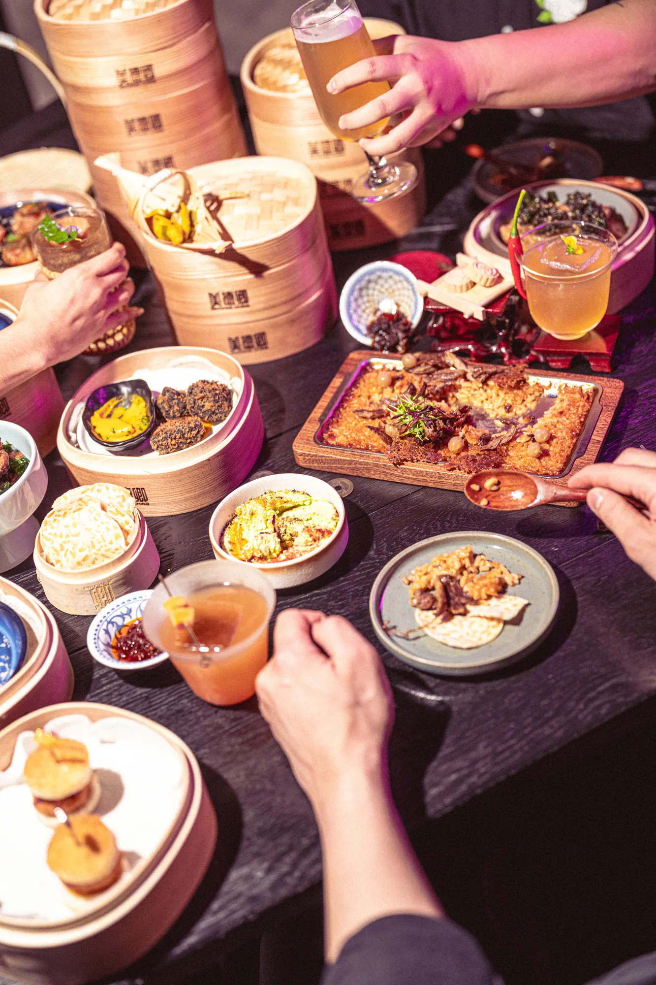 Shared table at Madame Ching